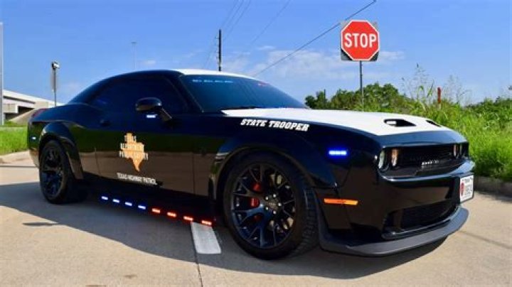 Why do cops drive Dodge Chargers?