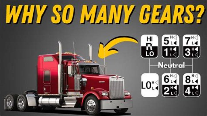 Why do diesels have so many gears?