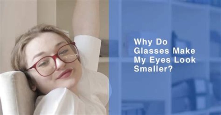 Why do eyes look smaller when you get older?