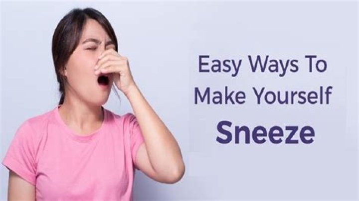 Why do I feel like I cant sneeze?