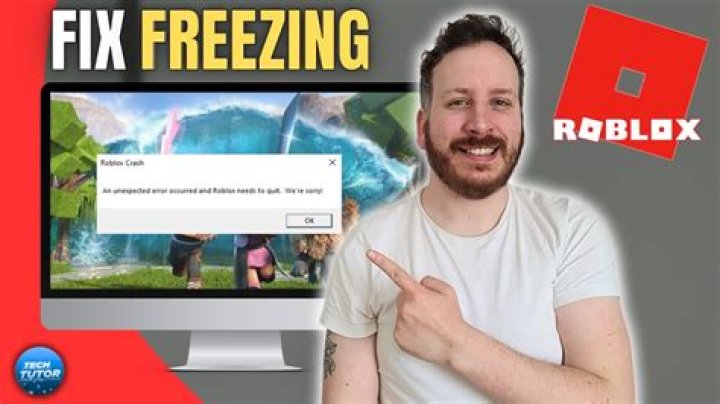 Why do I keep freezing in Roblox?