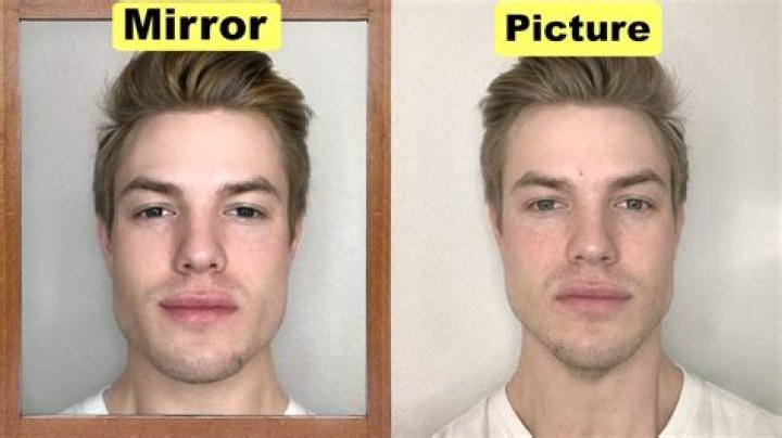 Why do I look worse in pictures than in the mirror?