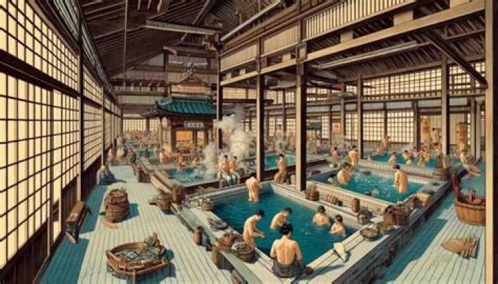 Why do Japanese people like baths?
