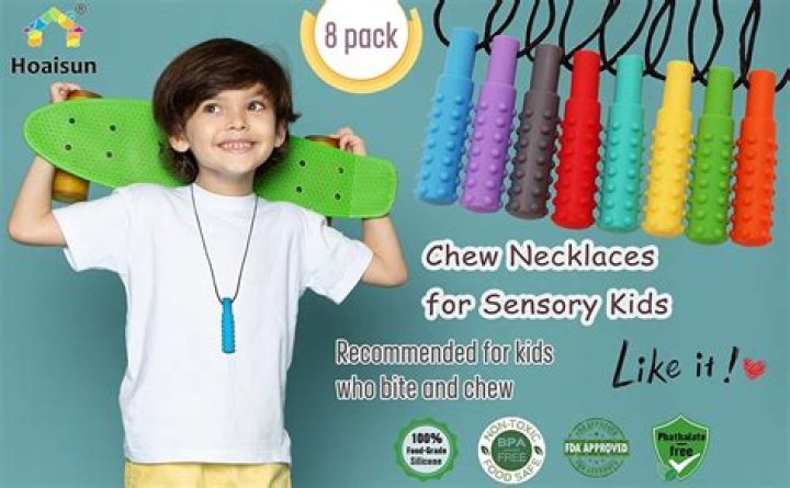 Why do kids with autism chew on their shirts?