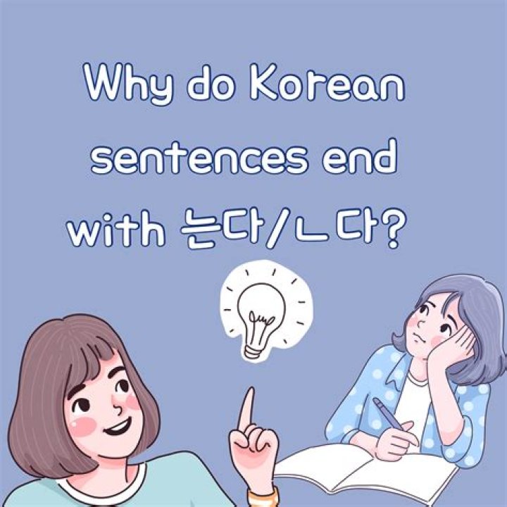 Why do Korean sentences end with Imnida?