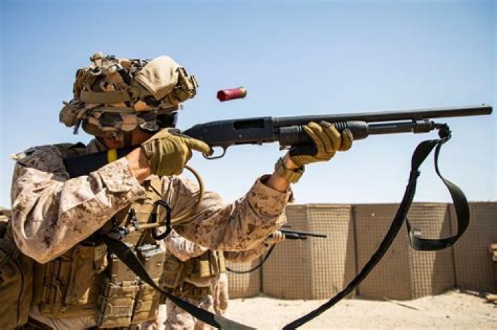 Why do Marines use shotguns?