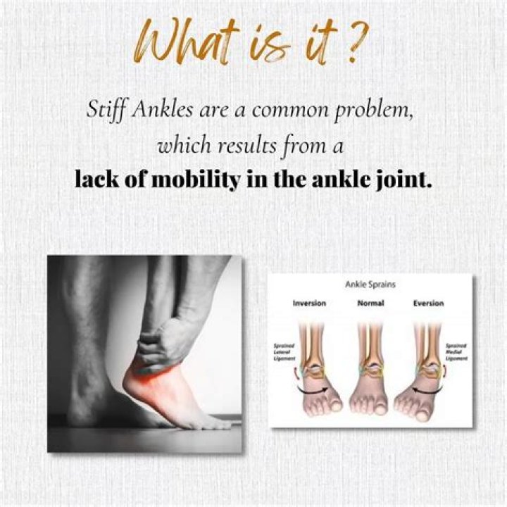 Why do my ankles feel stiff in the morning?