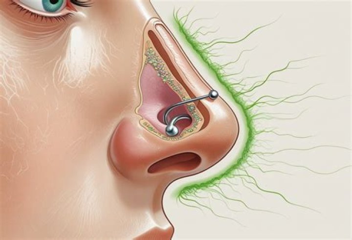 Why do nose piercings smell?