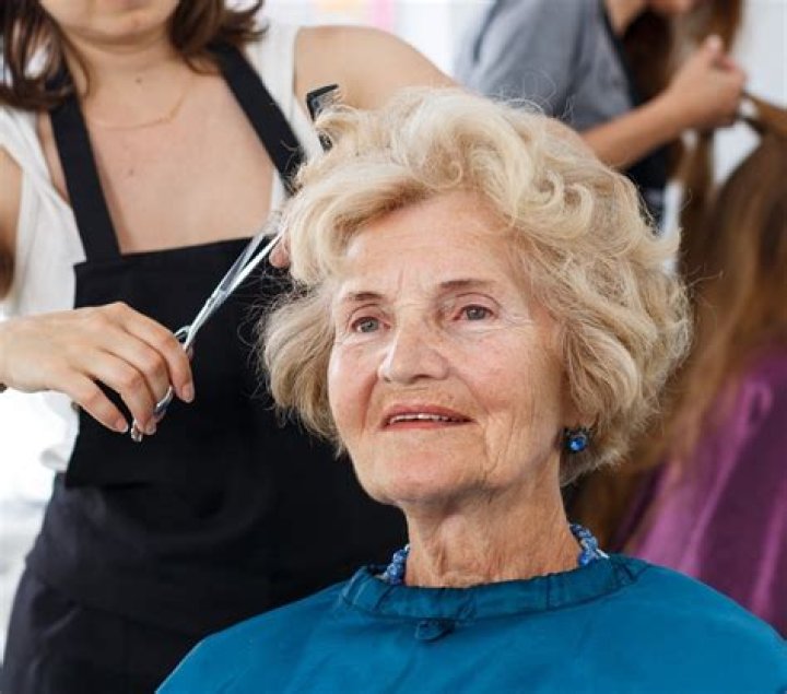 Why do old ladies get hair on their chin?