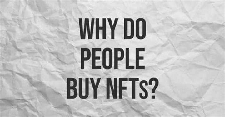 Why do people buy NFT apes?