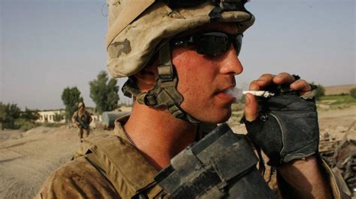 Why do soldiers smoke cigarettes?