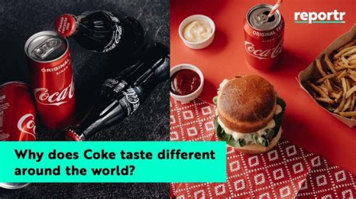 Why does Coke taste better cold?