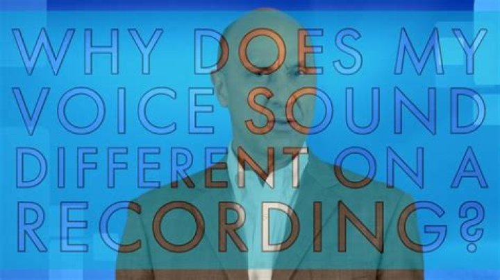 Why does Elsa's voice sound different?