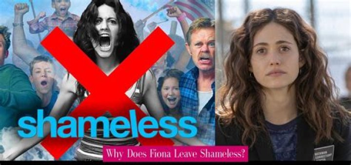Why does Fiona leave Shameless?