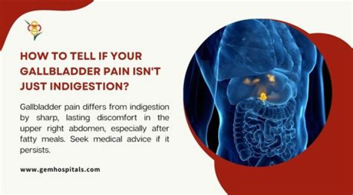 Why does gallbladder pain happen at night?