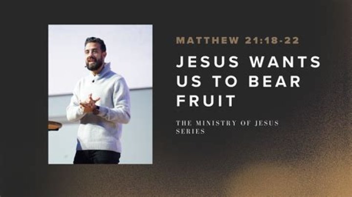 Why does God want us to bear fruit?