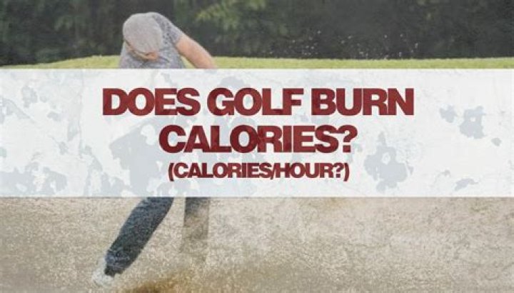 Why does golf burn so many calories?