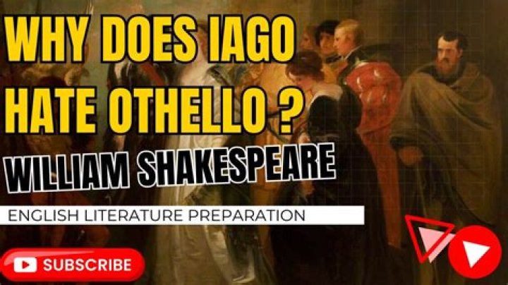 Why does Iago destroy Othello?