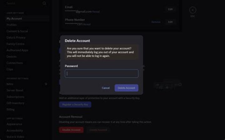 Why does it take 14 days to delete a Discord account?