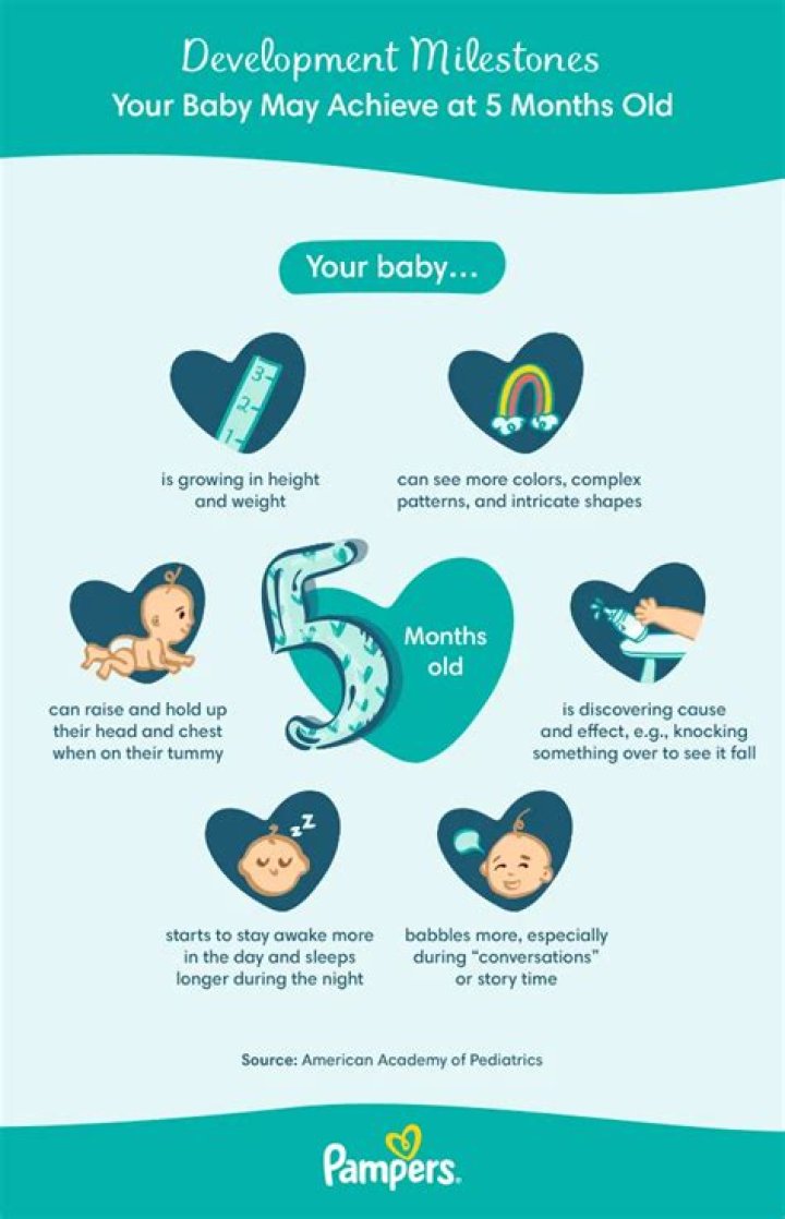 Why does my 5 month old flaps his arms?