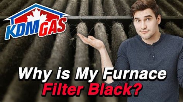 Why does my furnace filter gets black really quick?