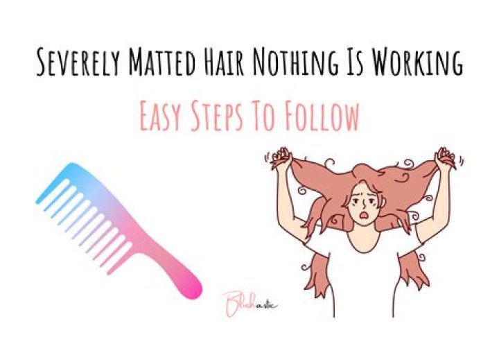 Why does my hair get so matted underneath?