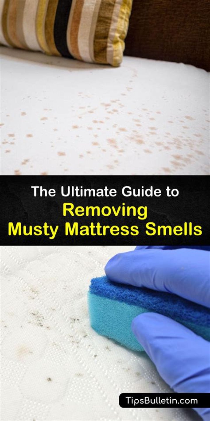 Why does my mattress smell musty?
