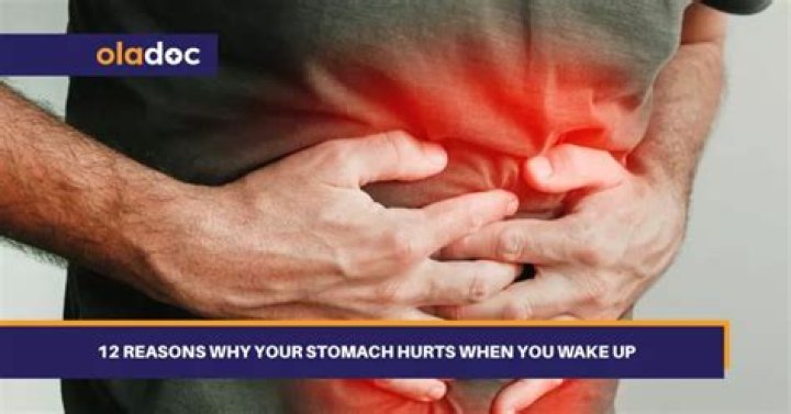Why does my stomach hurt when I suck in?