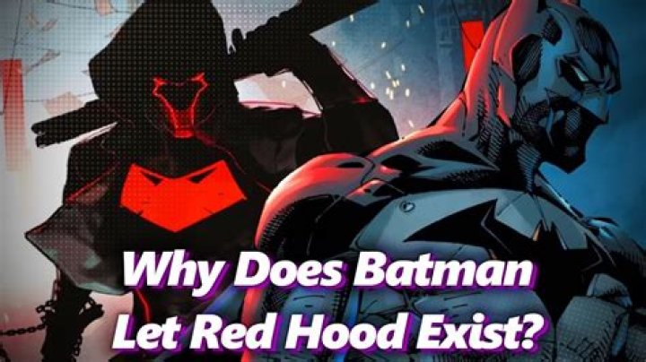 Why does Red Hood wear a bat symbol?