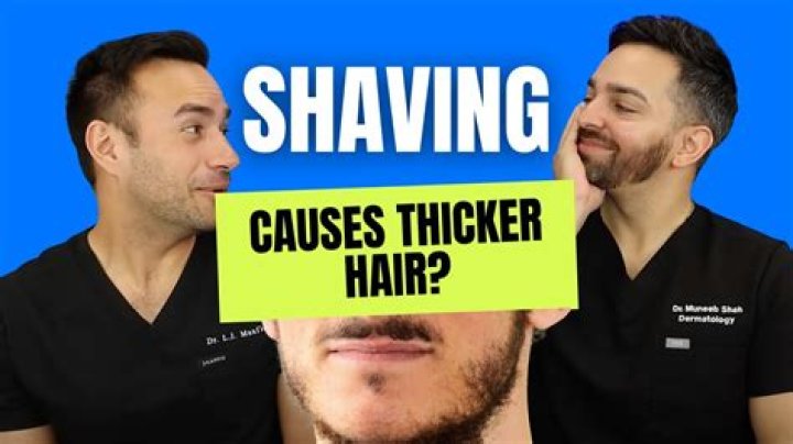 Why Does shaving make you look younger?