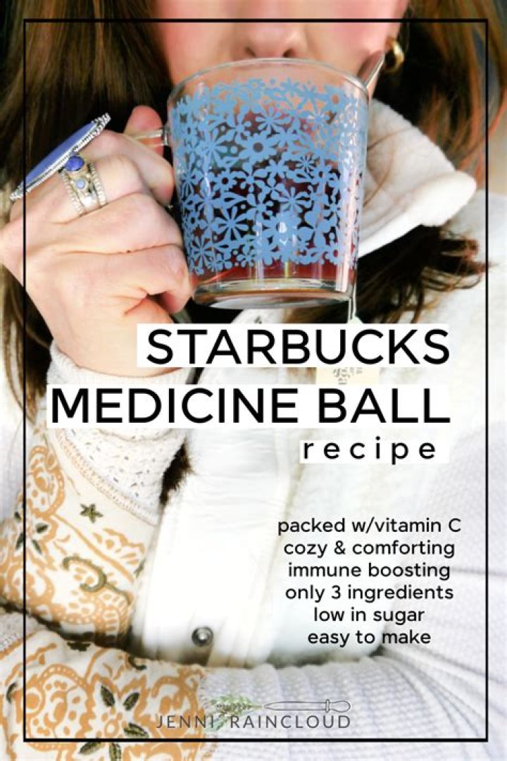 Why does Starbucks Medicine Ball work?