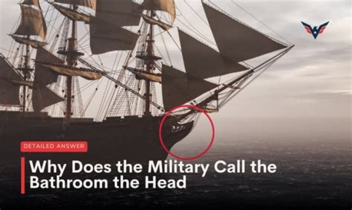 Why does the Navy call the bathroom the head?