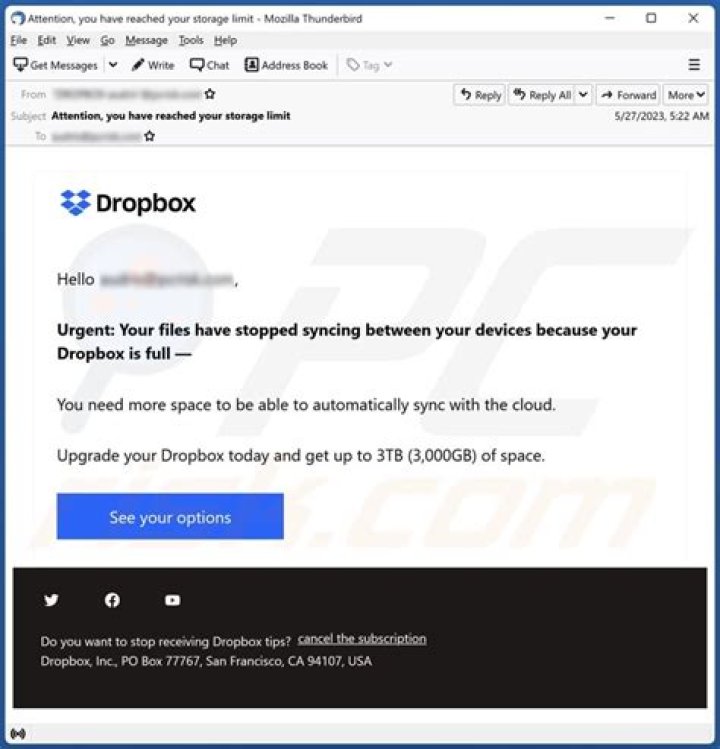Why Dropbox is not secure?