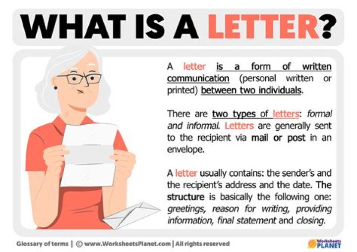 Why is a letter called a letter?