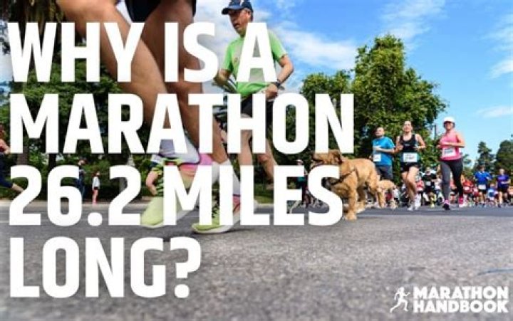 Why is a marathon 26 miles?