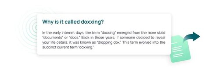 Why is it called doxxing?