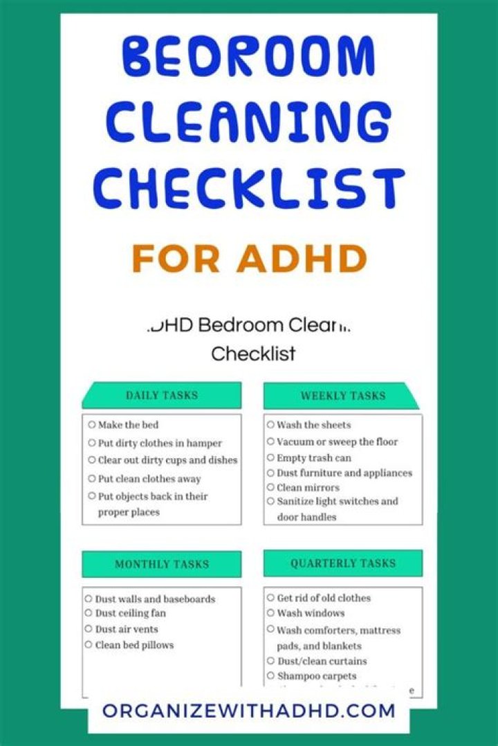 Why is it so hard for people with ADHD to clean their room?