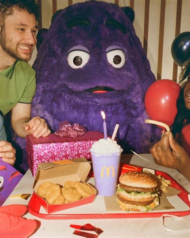 Why is McDonald's purple?