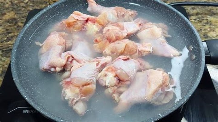Why is my chicken bleeding while cooking?