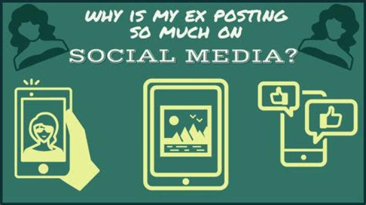 Why is my ex so quiet on social media?