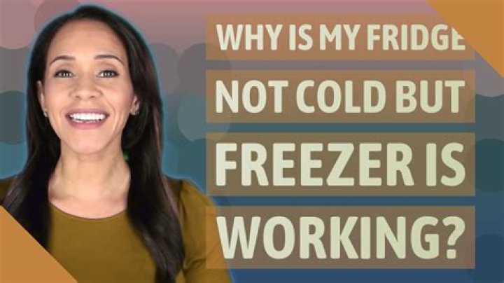 Why is my fridge not cold but freezer is?