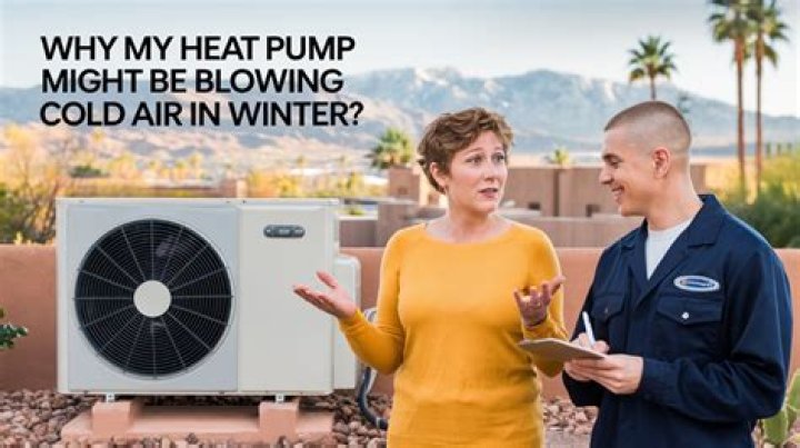 Why is my heat pump blowing cold air?