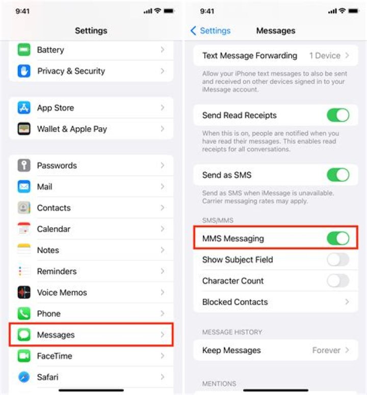 Why is my phone not receiving picture messages?