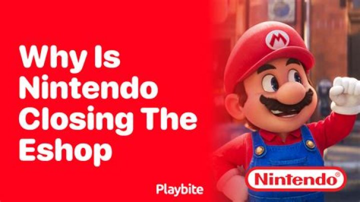 Why is Nintendo closing the eShop?