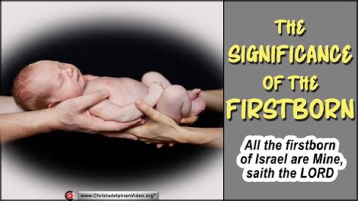 Why is the first born son important?