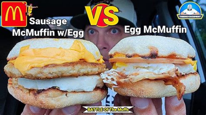 Why is the McMuffin egg different?