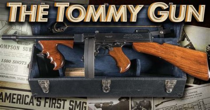 Why is the Tommy gun so famous?