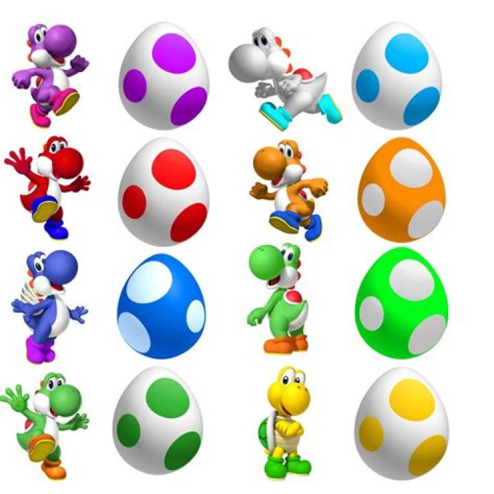Why is yoshis shield an egg?