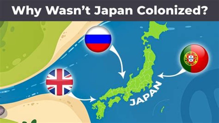 Why was Japan not colonized?