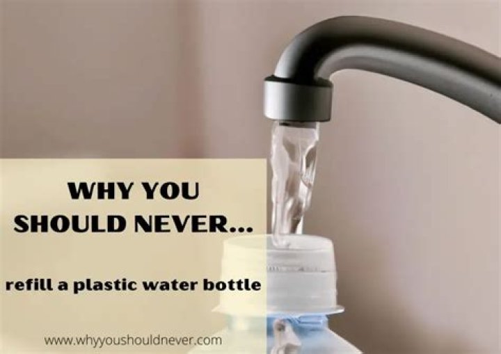 Why You Should Never refill a plastic water bottle?